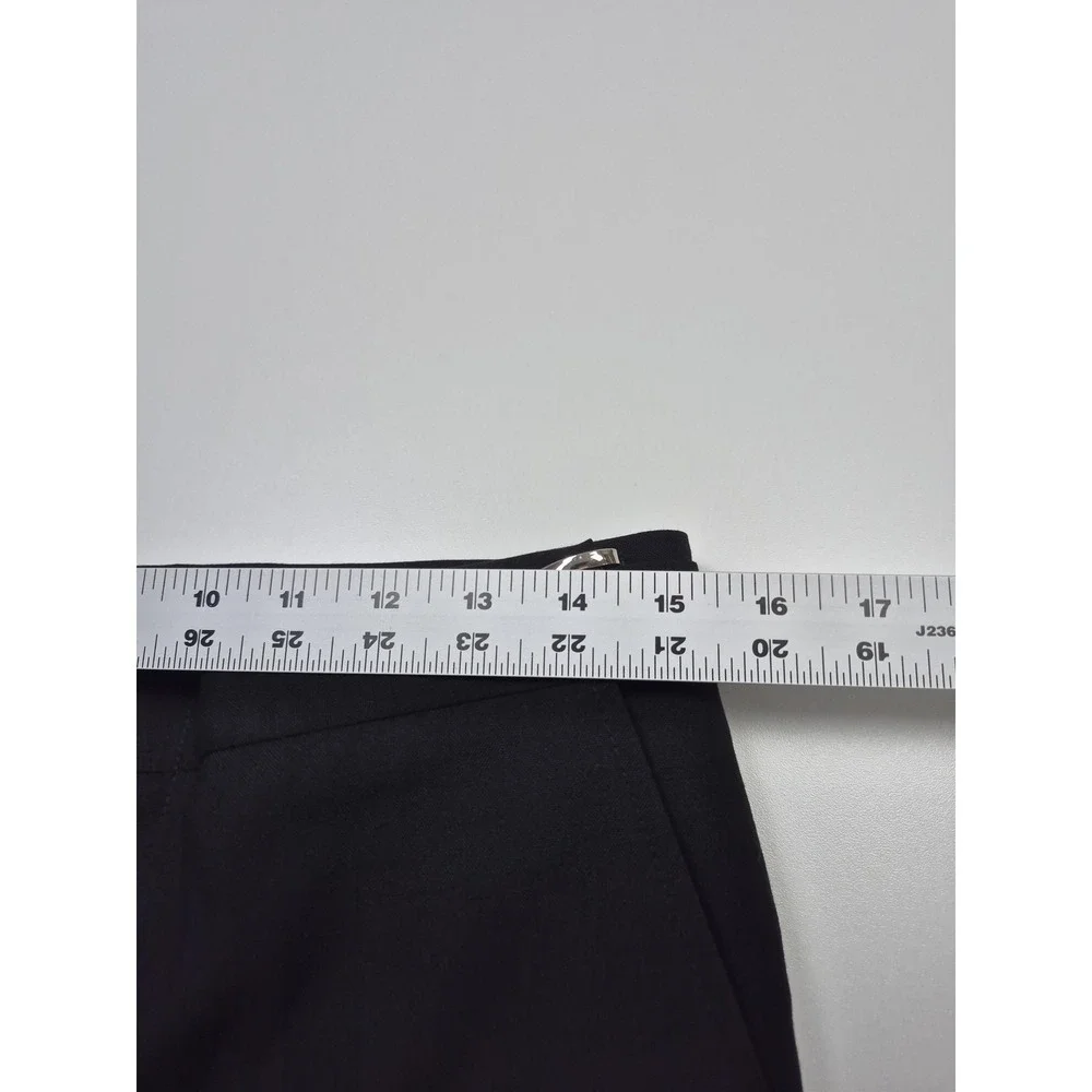 VTG Tuxedo Dress Pants Men's 31x29 Black Satin Stripe Wool Adjustable Waist